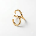 Anello donna dorato fatto a mano. Collezione Egypt. Gioielli artigianali realizzati da  GT Jewels