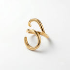 Anello donna dorato fatto a mano. Collezione Egypt. Gioielli artigianali realizzati da  GT Jewels