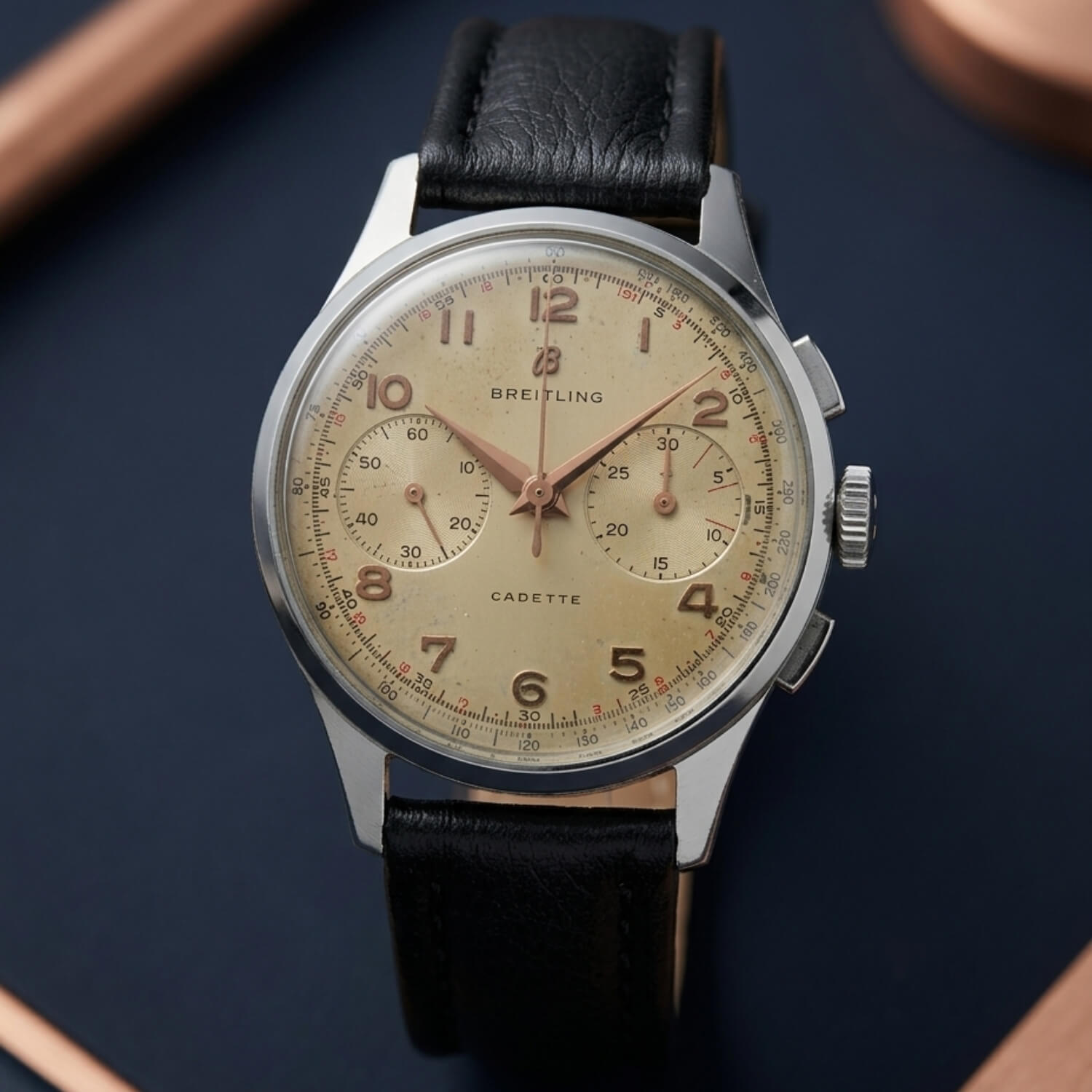 Breitling vintage orologio a carica manuale Cadette ref. 1188 revisonato