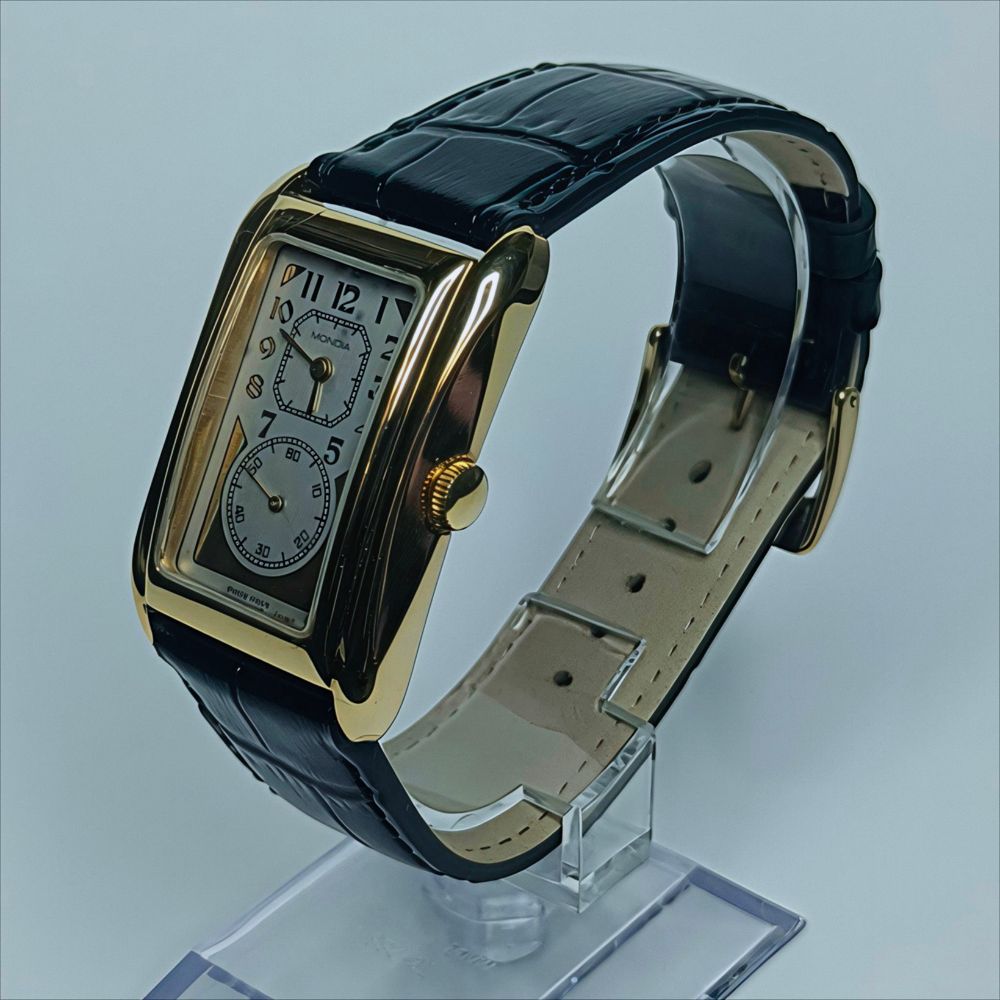 Orologio Duo-Dial vintage Mondia Doctors watch 8.111.2.0.10. Rolex Prince. Corona orologio Mondia